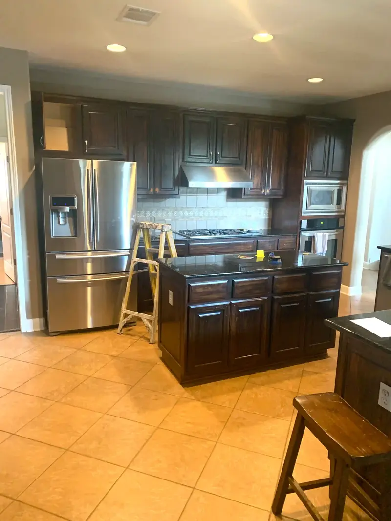 Kitchen before remodel — South Congress